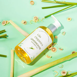 10 Natural Ingredients in Lemongrass Shower Gel