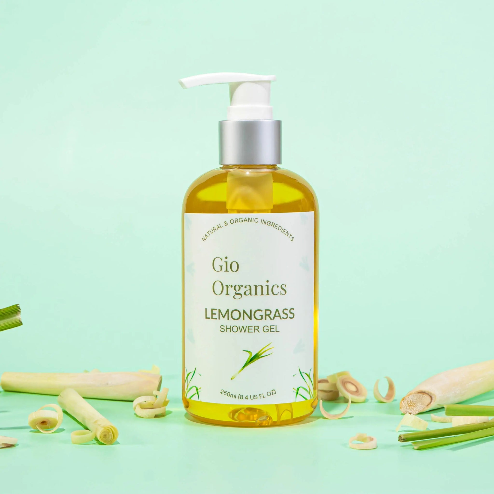 lemongrass shower gel gioorganics