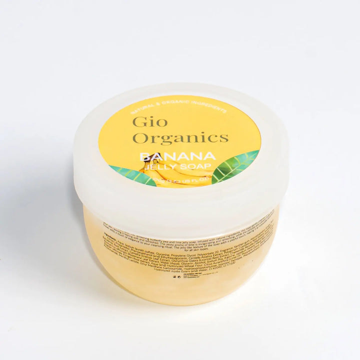 banana jelly soap gioorganics