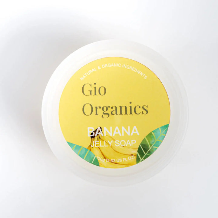 banana jelly soap gioorganics