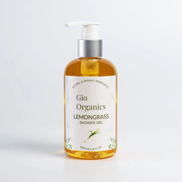 lemongrass shower gel gioorganics